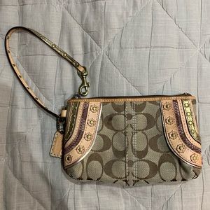 Coach wristlet